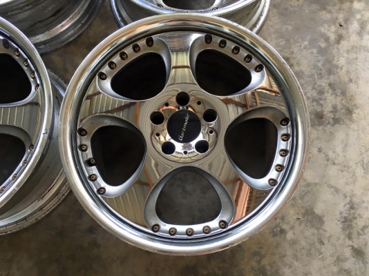 ขายล้อ SSR Gartmaier Chrome ขอบ 18" F8" R9" 5/114.3 ถูกๆ ประมูลญี่ปุ่น