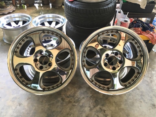 ขายล้อ SSR Gartmaier Chrome ขอบ 18" F8" R9" 5/114.3 ถูกๆ ประมูลญี่ปุ่น