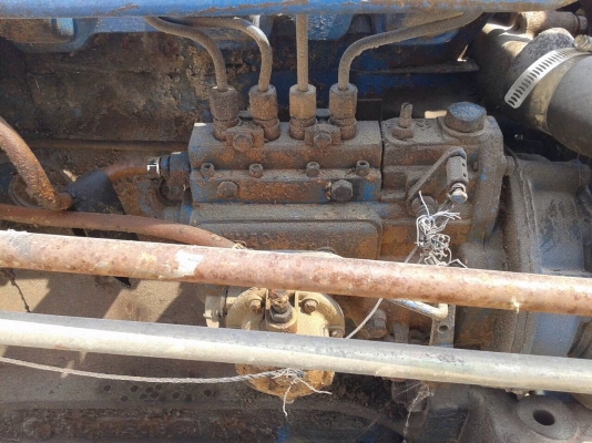 ขายรถไถ FORD 6600 เครื่อง T5 พร้อมใบดันหน้า เอกสารซื้อขาย