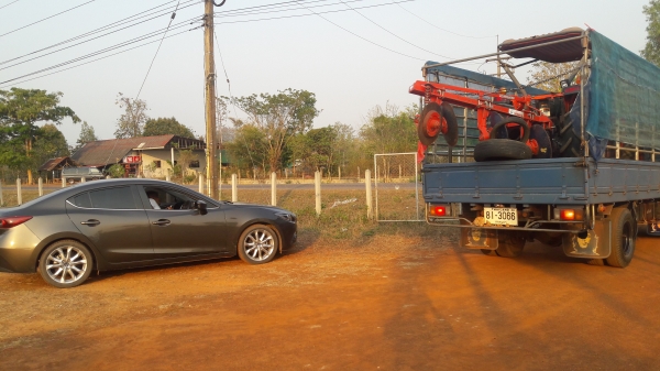 ขายรถไถคูโบต้า 4508อุปกรณ์ดันหน้าผาน6