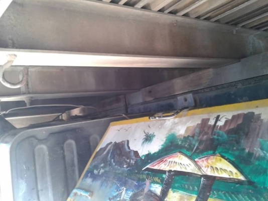 ขายรถบรรทุกหกล้อ ISUZU ROCKY FTR32HR เครื่อง 6HE1-195 แรง ปี 38 กระบะมิเนียมซุ่นชัย ยาง 9.00-16" ช่วงยาว 5.30 เมตร