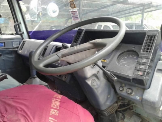 ขายรถบรรทุกหกล้อ ISUZU ROCKY FTR32HR เครื่อง 6HE1-195 แรง ปี 38 กระบะมิเนียมซุ่นชัย ยาง 9.00-16" ช่วงยาว 5.30 เมตร