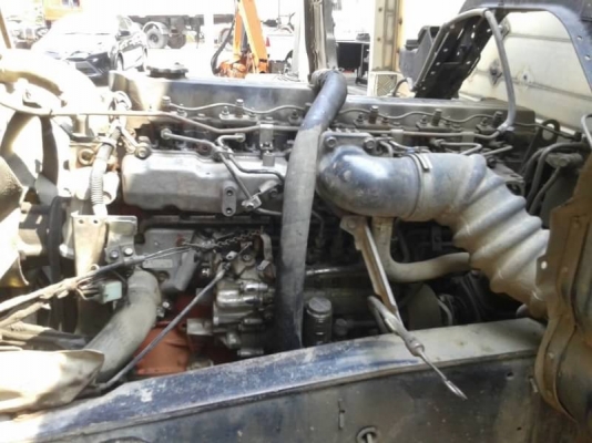 ขายรถบรรทุกหกล้อ ISUZU ROCKY FTR32HR เครื่อง 6HE1-195 แรง ปี 38 กระบะมิเนียมซุ่นชัย ยาง 9.00-16" ช่วงยาว 5.30 เมตร