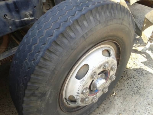 ขายรถบรรทุกหกล้อ ISUZU ROCKY FTR32HR เครื่อง 6HE1-195 แรง ปี 38 กระบะมิเนียมซุ่นชัย ยาง 9.00-16" ช่วงยาว 5.30 เมตร