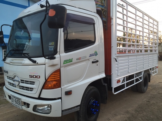 ขายรถบรรทุก 6 ล้อรั้ว Hino FC9J 175 ปี53 Hispeed ยาว 4.3
