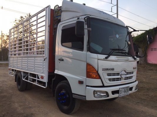 ขายรถบรรทุก 6 ล้อรั้ว Hino FC9J 175 ปี53 Hispeed ยาว 4.3