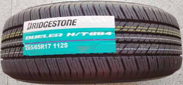 ยาง265 /65-17 bridstone D684 ปี2016 ราคาพิเศษ