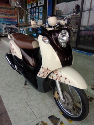 Fino ลายแฟชั่น รถปี54 สีน้ำตาล-ขาว สวยๆ พร้อมเล่ม ราคาถูกครับ