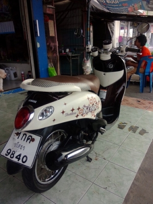 Fino ลายแฟชั่น รถปี54 สีน้ำตาล-ขาว สวยๆ พร้อมเล่ม ราคาถูกครับ