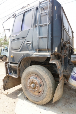 ขาย HINO โปรเฟีย รถจดประกอบ พ่วงแม่ลูกกระบะเหล็กดั๊ม จดทะเบียนปี 46