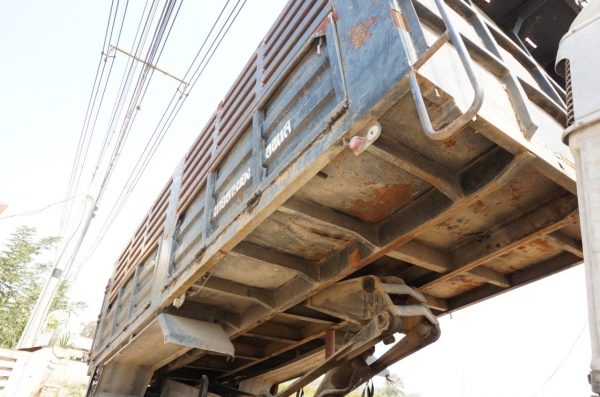 ขาย HINO โปรเฟีย รถจดประกอบ พ่วงแม่ลูกกระบะเหล็กดั๊ม จดทะเบียนปี 46