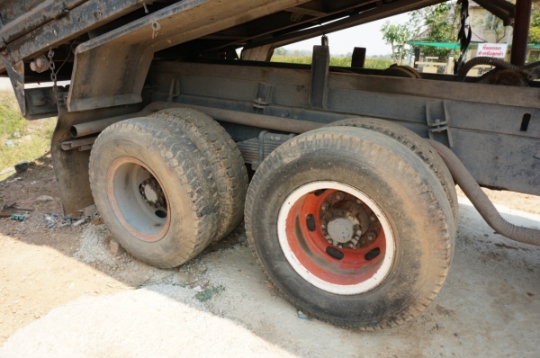 ขาย HINO โปรเฟีย รถจดประกอบ พ่วงแม่ลูกกระบะเหล็กดั๊ม จดทะเบียนปี 46