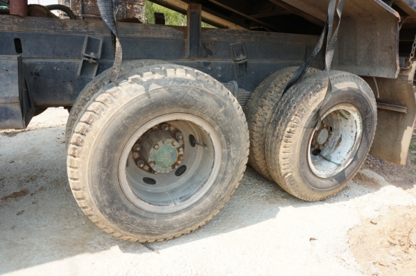 ขาย HINO โปรเฟีย รถจดประกอบ พ่วงแม่ลูกกระบะเหล็กดั๊ม จดทะเบียนปี 46