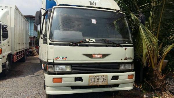 รถหกล้อ hino  FF3H รถห้างแท้ เครื่อง 195 เบรกจิฟฟี่ พวงมาลัยเพาเวอร์ เครื่องดีคันซีสวยเอกสารพร้อมโอน