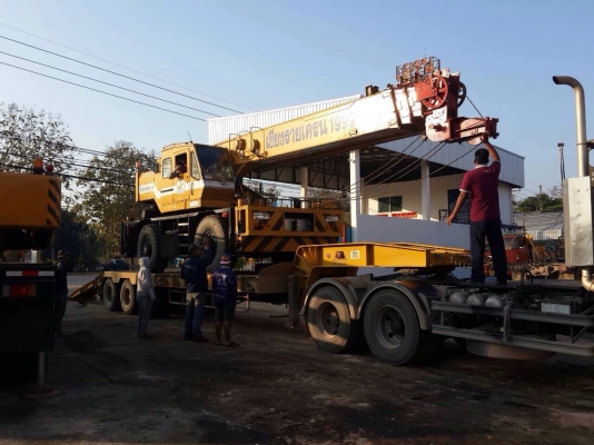 ขายรถเครน KATO KR25H-/// 4 ล้อ เอกสารเล่มทะเบียน ราคา 1700000