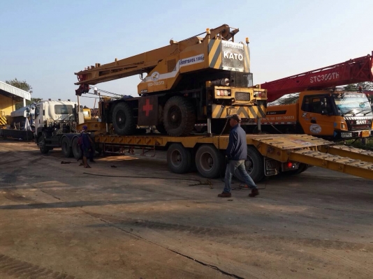 ขายรถเครน KATO KR25H-/// 4 ล้อ เอกสารเล่มทะเบียน ราคา 1700000