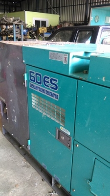 ขายเครื่องปั่นไฟ Denyo ES60 Kva  เครื่อง isuzuพร้อมใช้งาน โทร 0818481185 0914902228