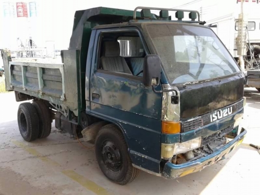 ขายรถบรรทุกหกล้อดัมพ์ ISUZU NKP58E เครื่อง 4BE1-110 แรง ดัมพ์สามคิว ทะเบียนพร้อม