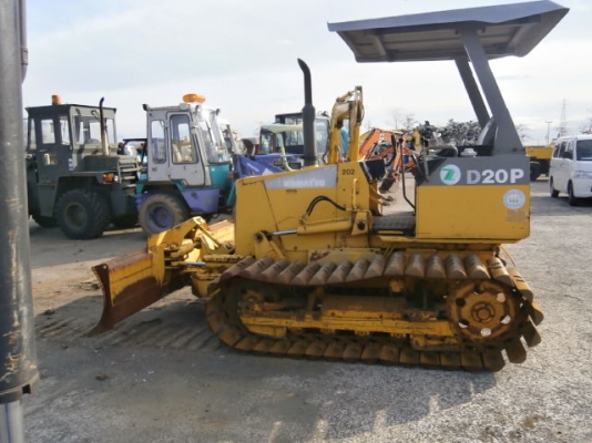 KOMATSU D20P-7E ปี1996 รถเก่าญี่ปุ่นไม่เคยใช้งานในไทยครับ
