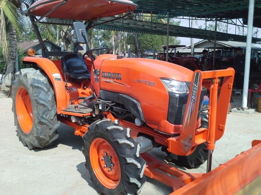 ขาย แทรกเตอร์ KUBOTA L4708 สวยๆ อุปกรณ์ 3ชิ้น