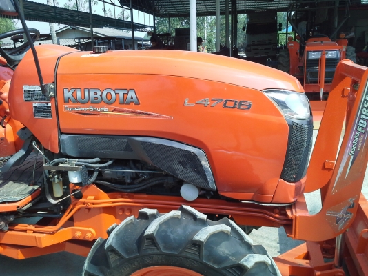 ขาย แทรกเตอร์ KUBOTA L4708 สวยๆ อุปกรณ์ 3ชิ้น
