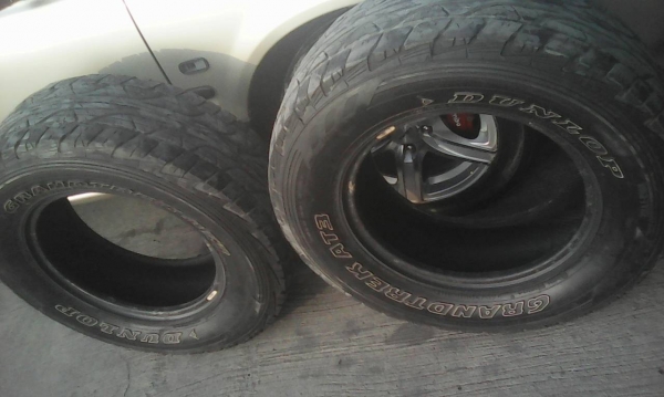 245/70R16 DUNLOP GRANDTREK A/T3 มี 2 เส้น tel.081-427-3941 ไอดีไลน์ autobot107 245/70R16 DUNLOP GRANDTREK A/T3 มี 2 เส้น tel.081-427-3941 ไอดีไลน์ autobot107