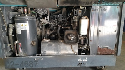 ปั้มลม Airman PDS50S เก่าญี่ปุ่นไม่เคยใช้ในไทย