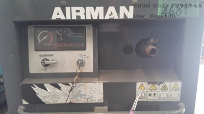 ปั้มลม Airman PDS50S เก่าญี่ปุ่นไม่เคยใช้ในไทย