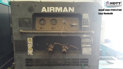 ปั้มลม Airman PDS70S เก่าญี่ปุ่นไม่เคยใช้ในไทย