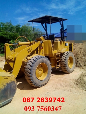 ขายรถตักล้อยาง CAT 910E ขายรถตักล้อยาง CAT 910E