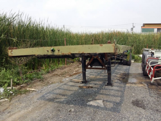 ขายหางเทรลเลอร์กึ่งพ่วง หางยาว สองเพลา ไม่มีทะเบียน