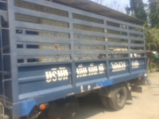 HINO FB2W 6 ล้อกระบะรั้วเหล็ก 4 สูบ 120 แรงม้า หัวเดิมๆ สีเดิมๆ