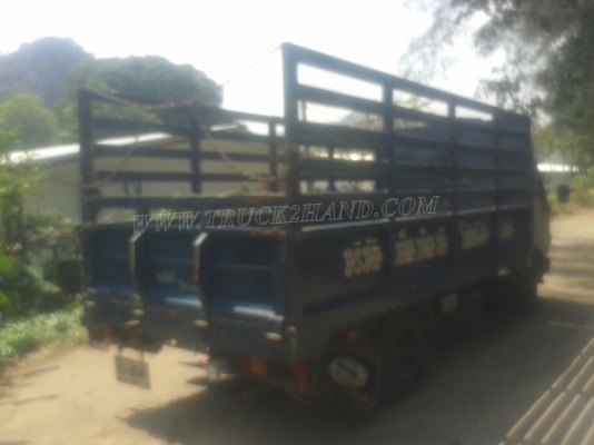 HINO FB2W 6 ล้อกระบะรั้วเหล็ก 4 สูบ 120 แรงม้า หัวเดิมๆ สีเดิมๆ