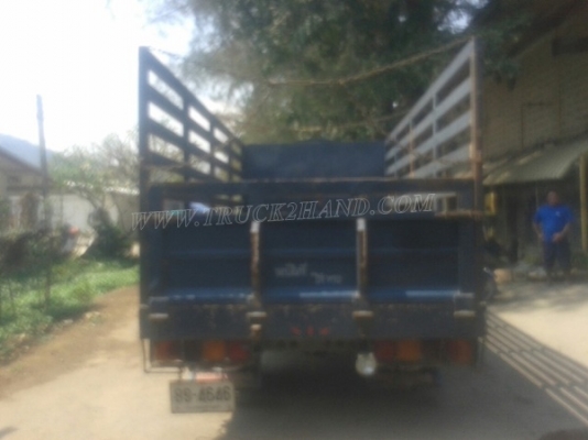 HINO FB2W 6 ล้อกระบะรั้วเหล็ก 4 สูบ 120 แรงม้า หัวเดิมๆ สีเดิมๆ