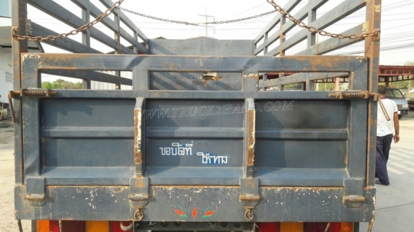 HINO FB2W 6 ล้อกระบะรั้วเหล็ก 4 สูบ 120 แรงม้า หัวเดิมๆ สีเดิมๆ