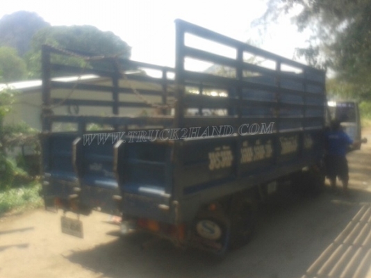 HINO FB2W 6 ล้อกระบะรั้วเหล็ก 4 สูบ 120 แรงม้า หัวเดิมๆ สีเดิมๆ