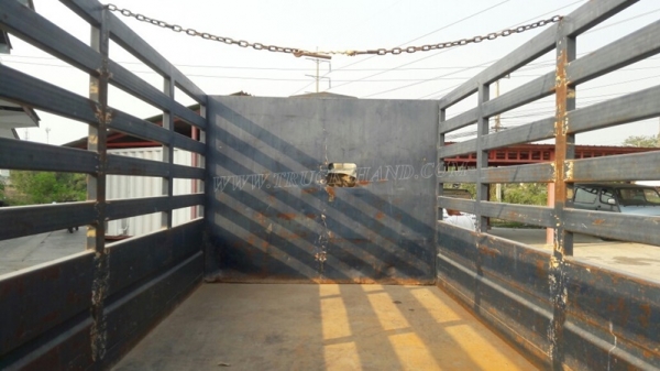 HINO FB2W 6 ล้อกระบะรั้วเหล็ก 4 สูบ 120 แรงม้า หัวเดิมๆ สีเดิมๆ