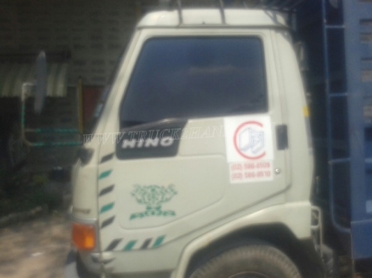 HINO FB2W 6 ล้อกระบะรั้วเหล็ก 4 สูบ 120 แรงม้า หัวเดิมๆ สีเดิมๆ