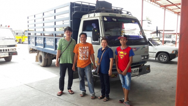 HINO FB2W 6 ล้อกระบะรั้วเหล็ก 4 สูบ 120 แรงม้า หัวเดิมๆ สีเดิมๆ