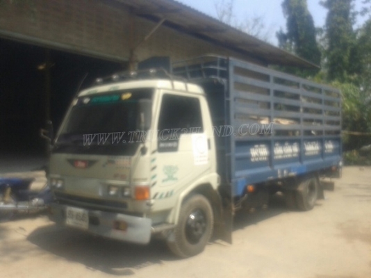 HINO FB2W 6 ล้อกระบะรั้วเหล็ก 4 สูบ 120 แรงม้า หัวเดิมๆ สีเดิมๆ