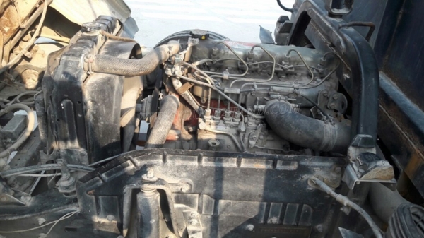 HINO FB2W 6 ล้อกระบะรั้วเหล็ก 4 สูบ 120 แรงม้า หัวเดิมๆ สีเดิมๆ