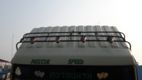 HINO FB2W 6 ล้อกระบะรั้วเหล็ก 4 สูบ 120 แรงม้า หัวเดิมๆ สีเดิมๆ