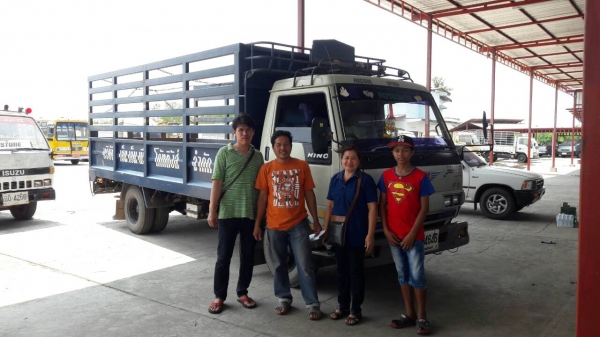 HINO FB2W 6 ล้อกระบะรั้วเหล็ก 4 สูบ 120 แรงม้า หัวเดิมๆ สีเดิมๆ