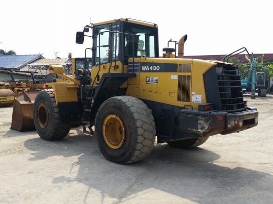 มาใหม่ !! ขายรถตักล้อยาง WA430-6 ยี่ห้อ KOMATSU นำเข้าจากต่างประเทศแท้ 100\% สภาพสวย ไม่เคยใช้งานในไทย มาใหม่ !! ขายรถตักล้อยาง WA430-6 ยี่ห้อ KOMATSU นำเข้าจากต่างประเทศแท้ 100\% สภาพสวย ไม่เคยใช้งานในไทย