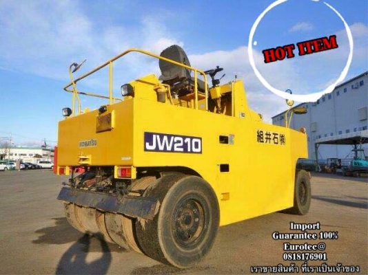ขาย HOT ITEM komutsu JW210 จำหน่าย รถ เครื่องจักร อุปกรณ์ทุกชนิด นำเข้า100\% ราคาถูก eurotec 0818176901