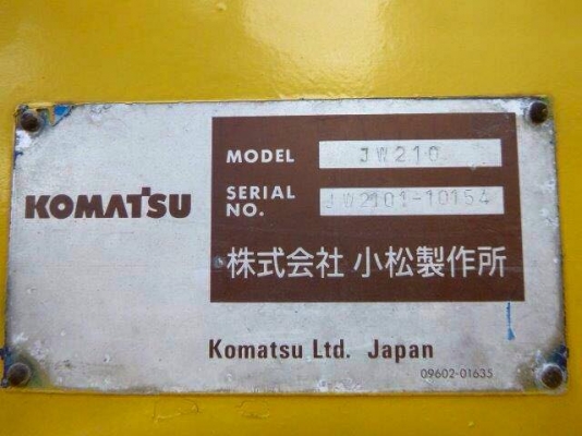 ขาย HOT ITEM komutsu JW210 จำหน่าย รถ เครื่องจักร อุปกรณ์ทุกชนิด นำเข้า100\% ราคาถูก eurotec 0818176901 ขาย HOT ITEM komutsu JW210 จำหน่าย รถ เครื่องจักร อุปกรณ์ทุกชนิด นำเข้า100\% ราคาถูก eurotec 0818176901
