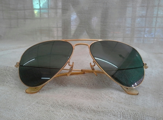 แว่นตานายพลแมคอาร์เธอร์ B&amp;L RAY-BAN AVIATOR MacArthur USA  58mm (ไซซ์หล่อ)