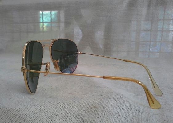 แว่นตานายพลแมคอาร์เธอร์ B&amp;L RAY-BAN AVIATOR MacArthur USA  58mm (ไซซ์หล่อ)