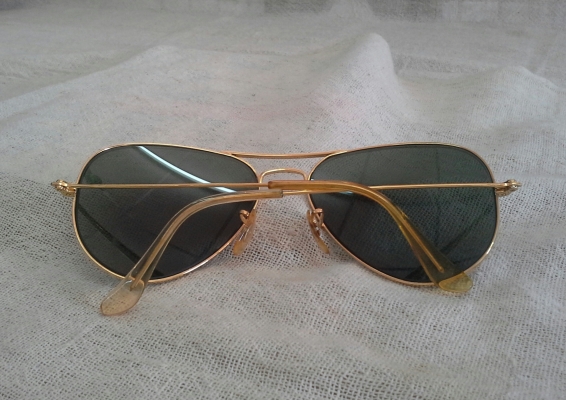 แว่นตานายพลแมคอาร์เธอร์ B&amp;L RAY-BAN AVIATOR MacArthur USA  58mm (ไซซ์หล่อ)