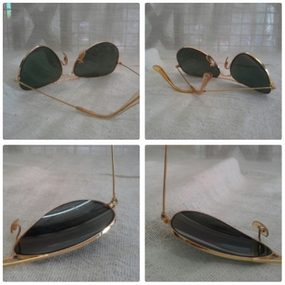 แว่นตานายพลแมคอาร์เธอร์ B&amp;L RAY-BAN AVIATOR MacArthur USA  58mm (ไซซ์หล่อ)